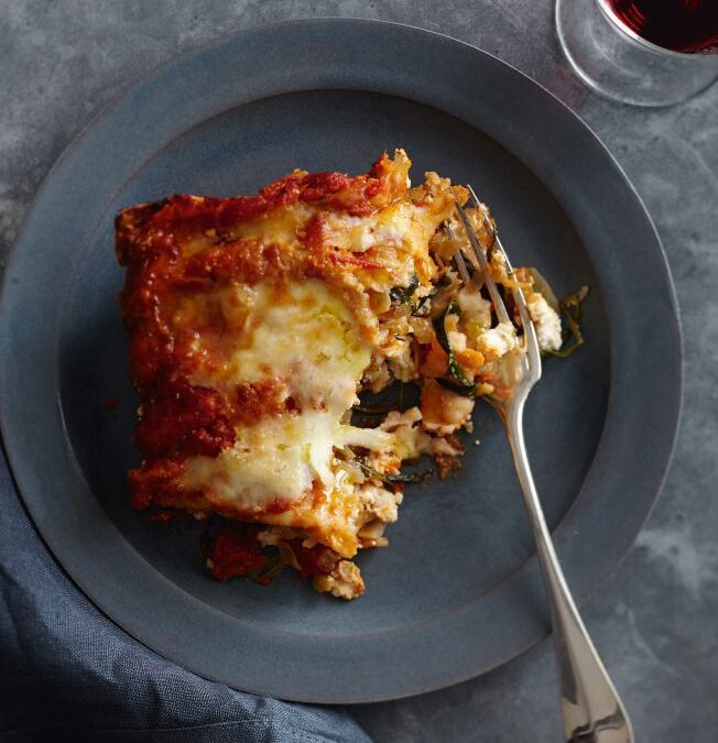 Leah Koenig’s Spring Veggie Matzo Lasagna!